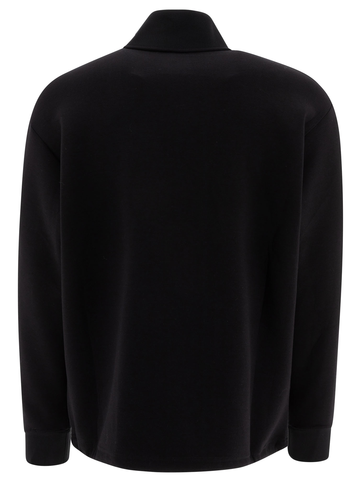 AND WANDER Black   Airly zippered sweater